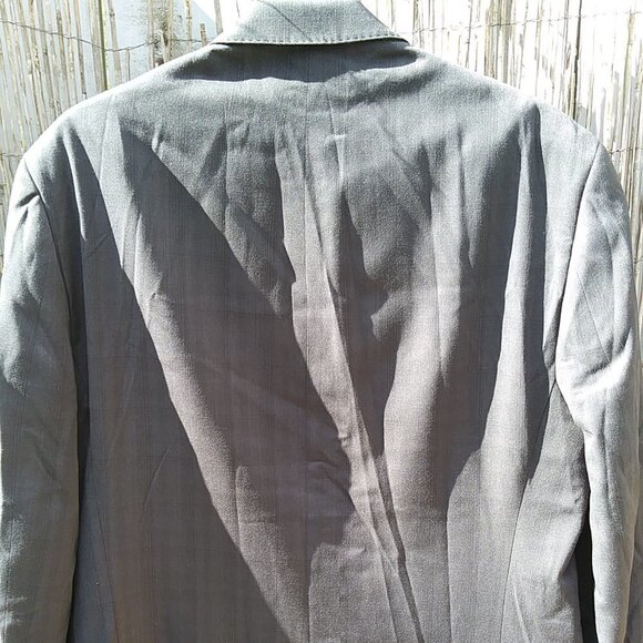 Sean John Blazer Suit Jacket Gray 42R - 2 Button Closure - Picture 12 of 16
